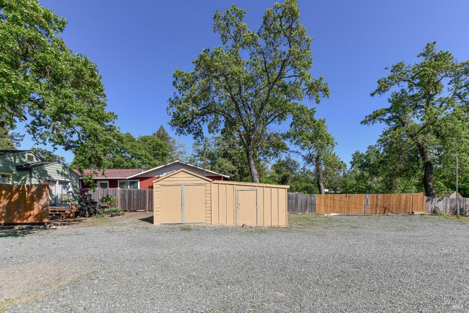 473 Newton Way Angwin, CA 94508 - Photo 79 of 87 A large garage/workshop of +/-1,565 sq. ft. with sliding barn doors plus storage sheds add further value.
