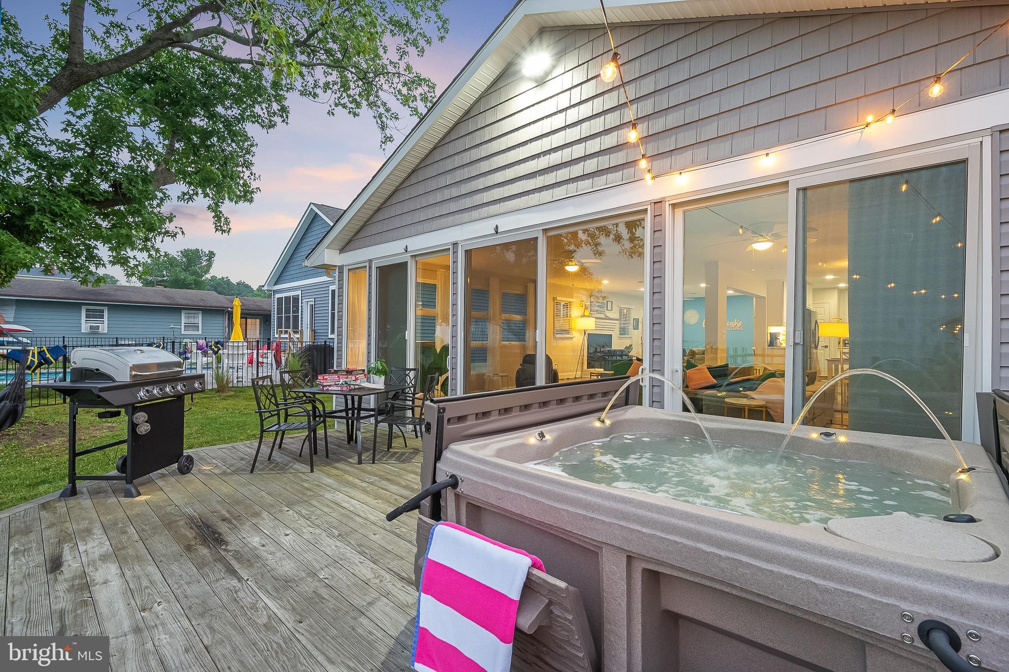 125 Allegany Road Stevensville, MD 21666 - Photo 45 of 64 Spacious Deck with hot tub & grill