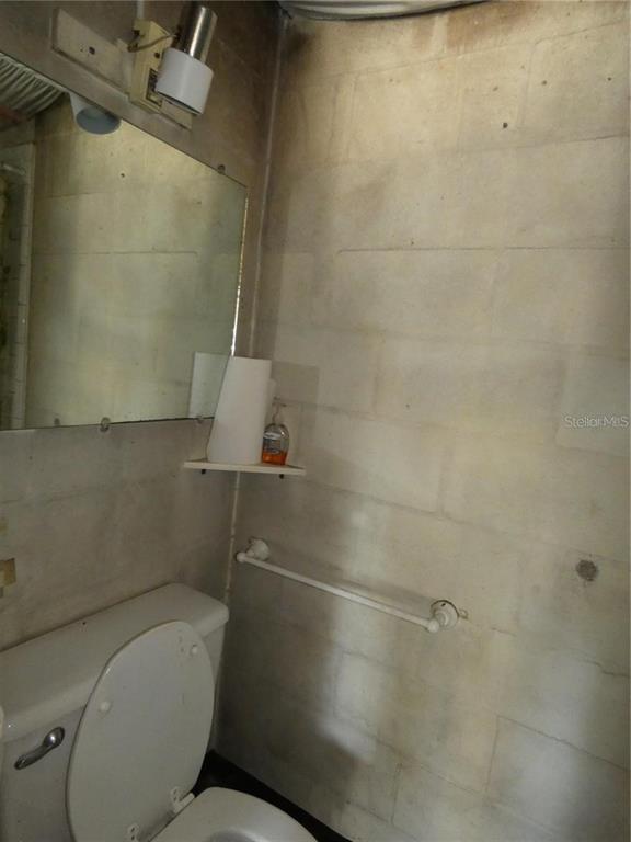 4392 Craftsbury Drive New Port Richey, FL 34652 - Photo 24 of 41 a bathroom with a toilet and a shower