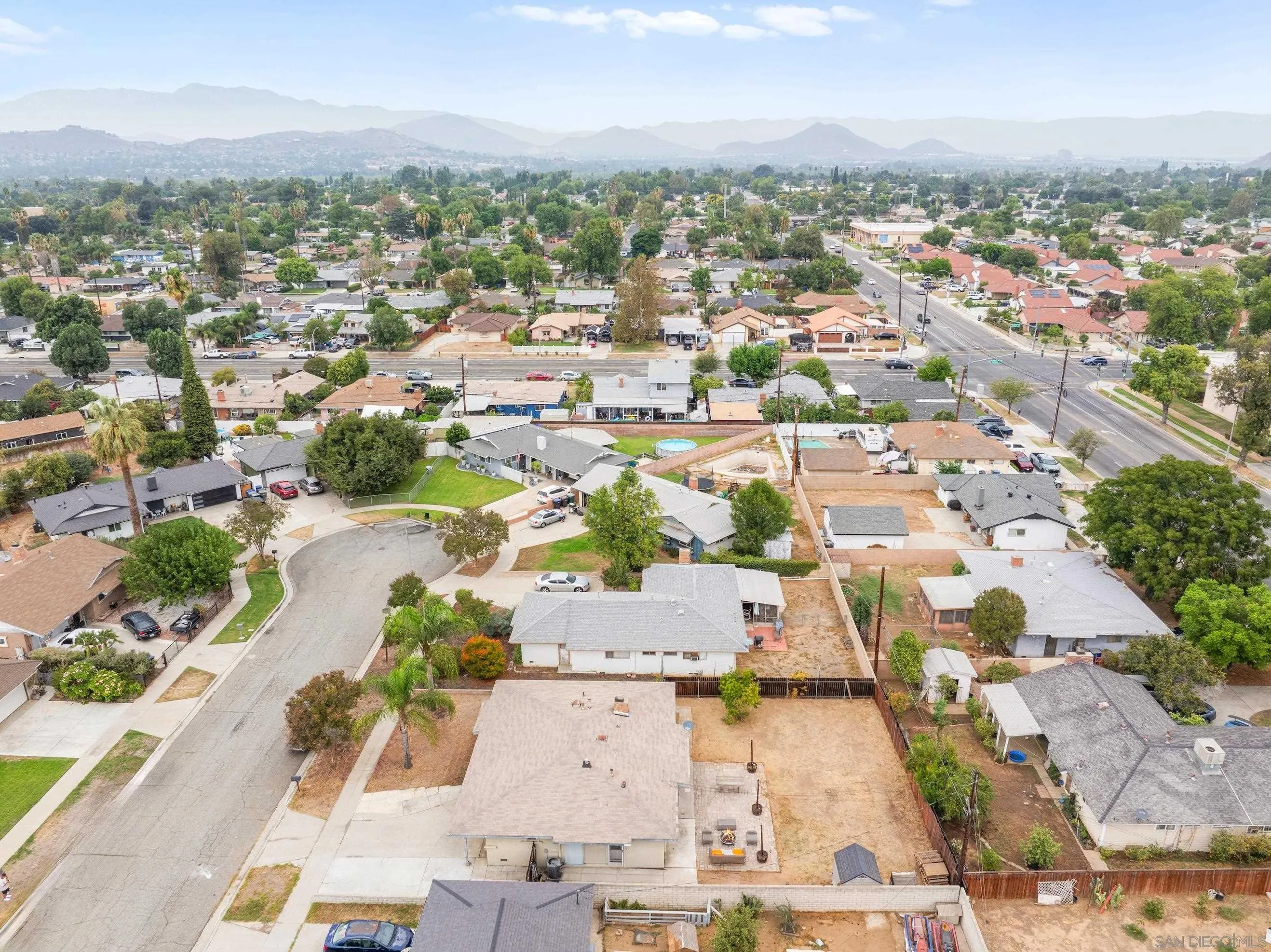 6656 Cathy Place Riverside, CA 92504 - Photo 48 of 49 an aerial view of residential houses with outdoor space