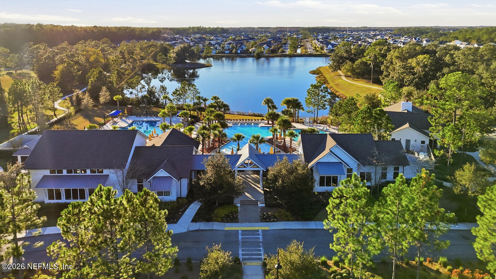 979 Rustic Ml Drive St. Augustine, FL 32092 - Photo 43 of 46 an aerial view of houses with yard