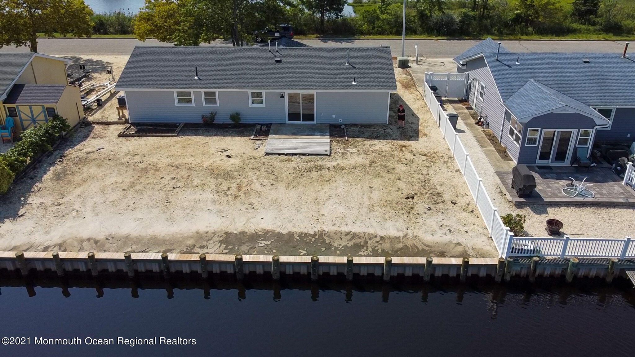 222 Edison Road Barnegat, NJ 08005 - Photo 40 of 50 an aerial view of residential houses with outdoor space