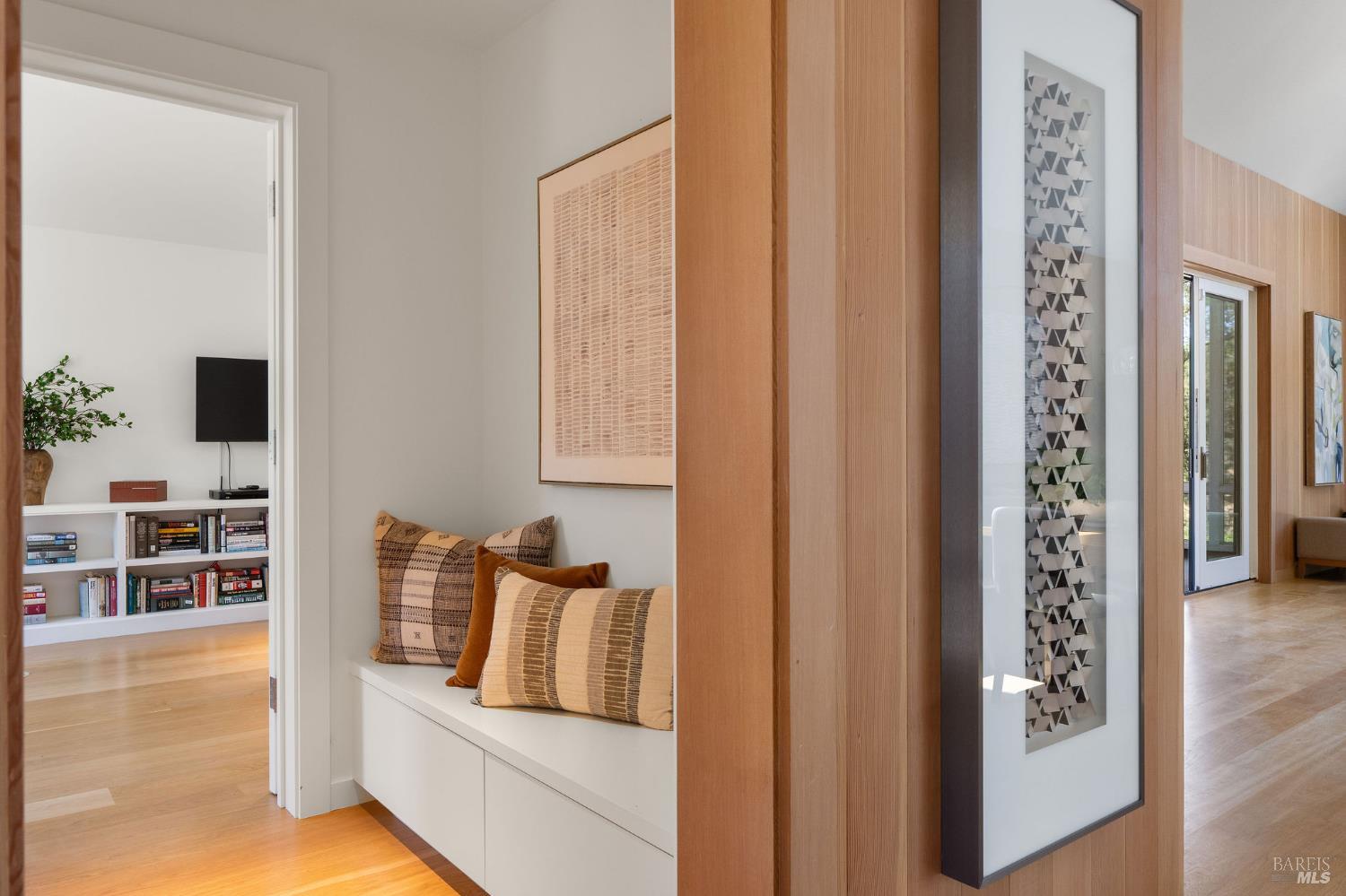 18907 Highway 128 Calistoga, CA 94515 - Photo 6 of 46 view of living room with furniture and flat screen tv
