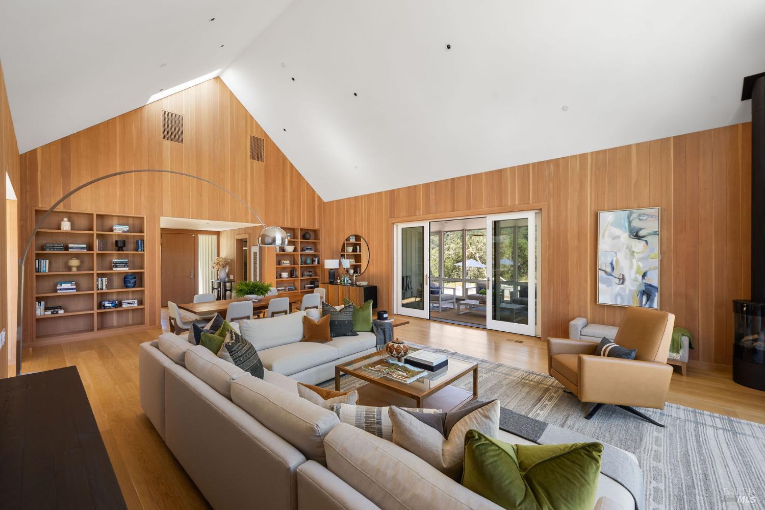 18907 Highway 128 Calistoga, CA 94515 - Photo 9 of 46 a living room with furniture and a large window