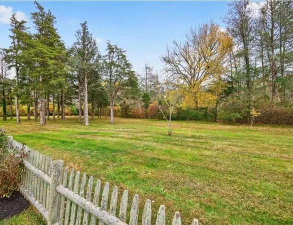 a view of a green field