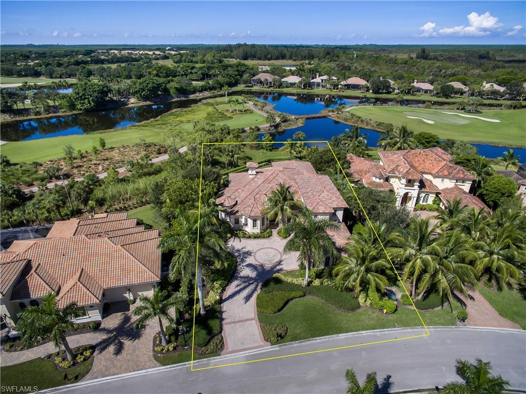 3875 Isla Del Sol Way Naples, FL 34114 - Photo 4 of 24 an aerial view of residential houses with outdoor space and swimming pool