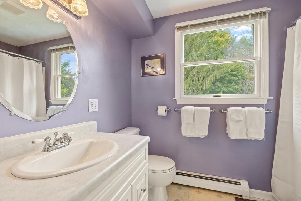 28 Montview Road Chelmsford, MA 01824 - Photo 26 of 38 a bathroom with a sink toilet and a mirror