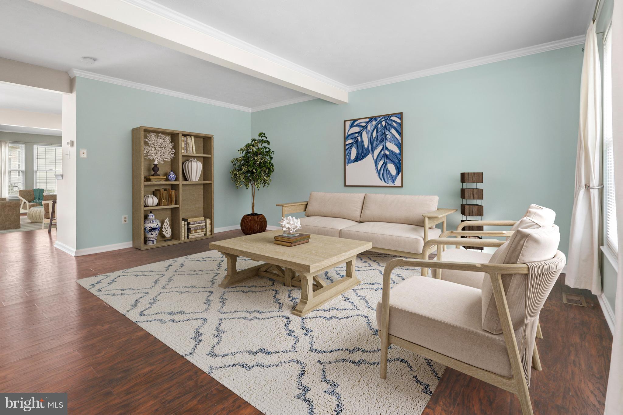 5425 Canonbury Road Rosedale, MD 21237 - Photo 5 of 34 Virtually Staged Living Room