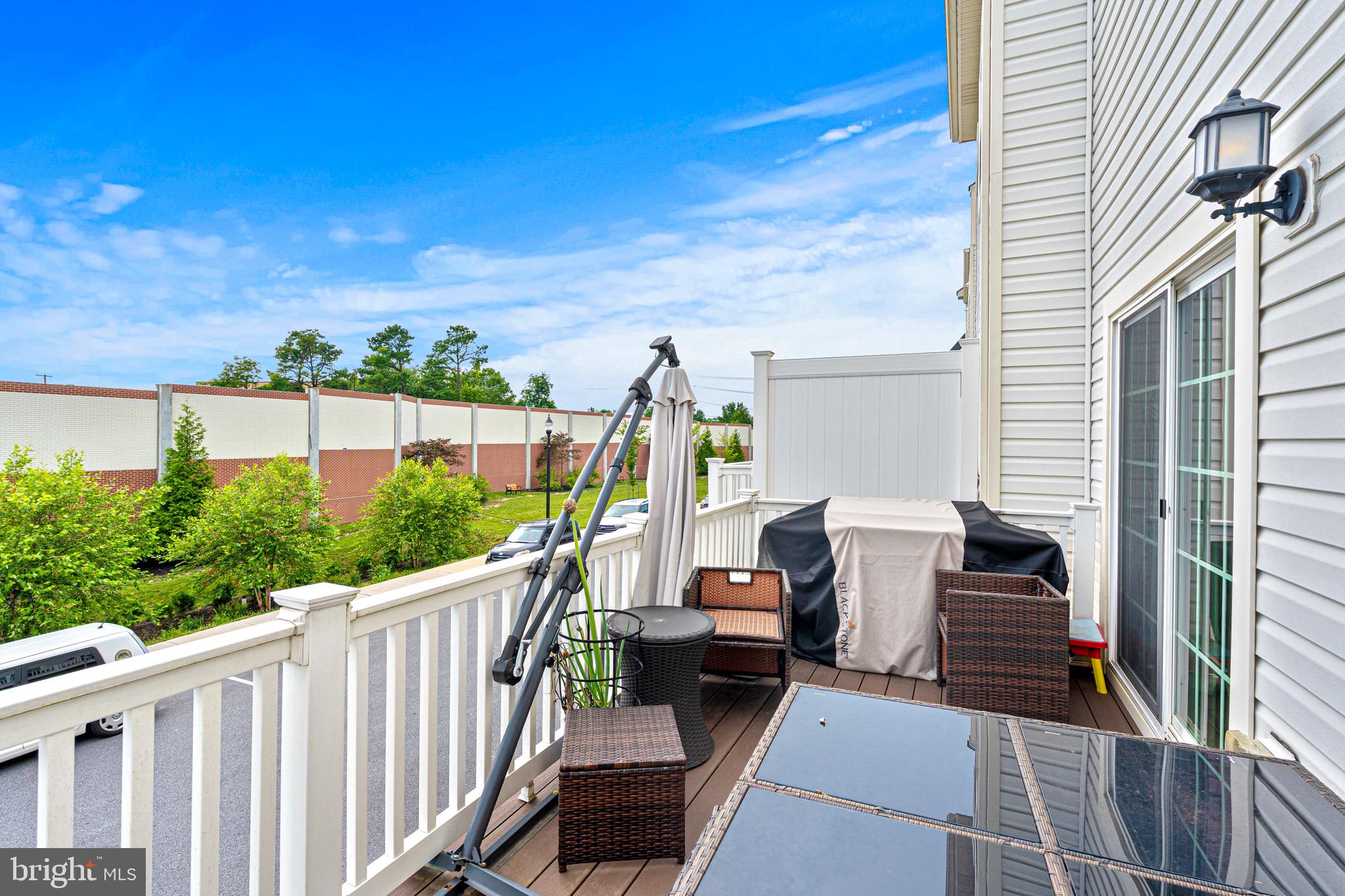 7583 Marston Way Hanover, MD 21076 - Photo 20 of 36 a view of balcony with furniture