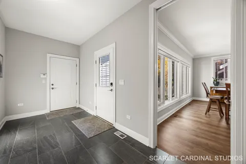 a view interior of the house and wooden floor