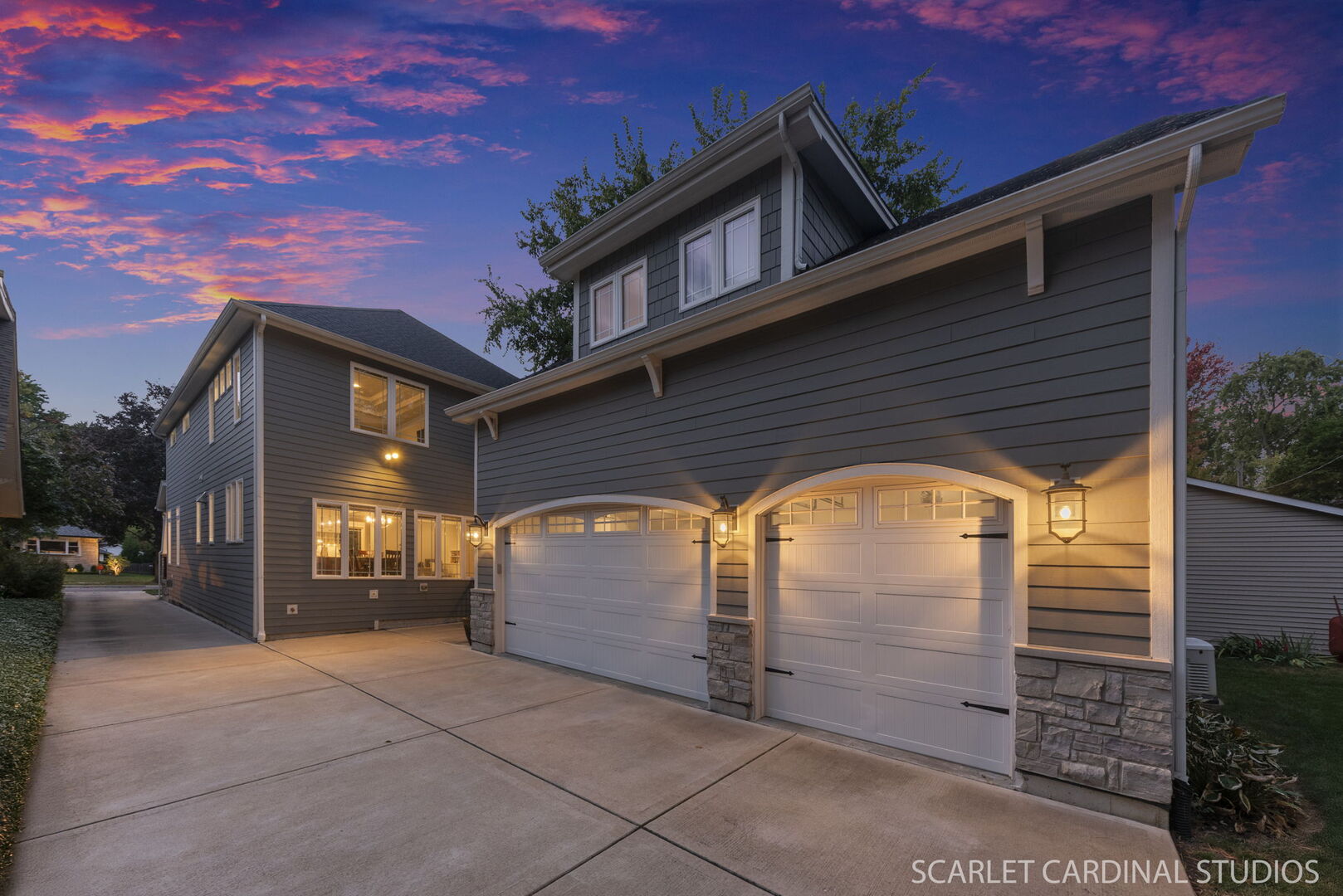 628 North Brainard Street Naperville, IL 60563 - Photo 4 of 8 a view of a brick house with a large windows