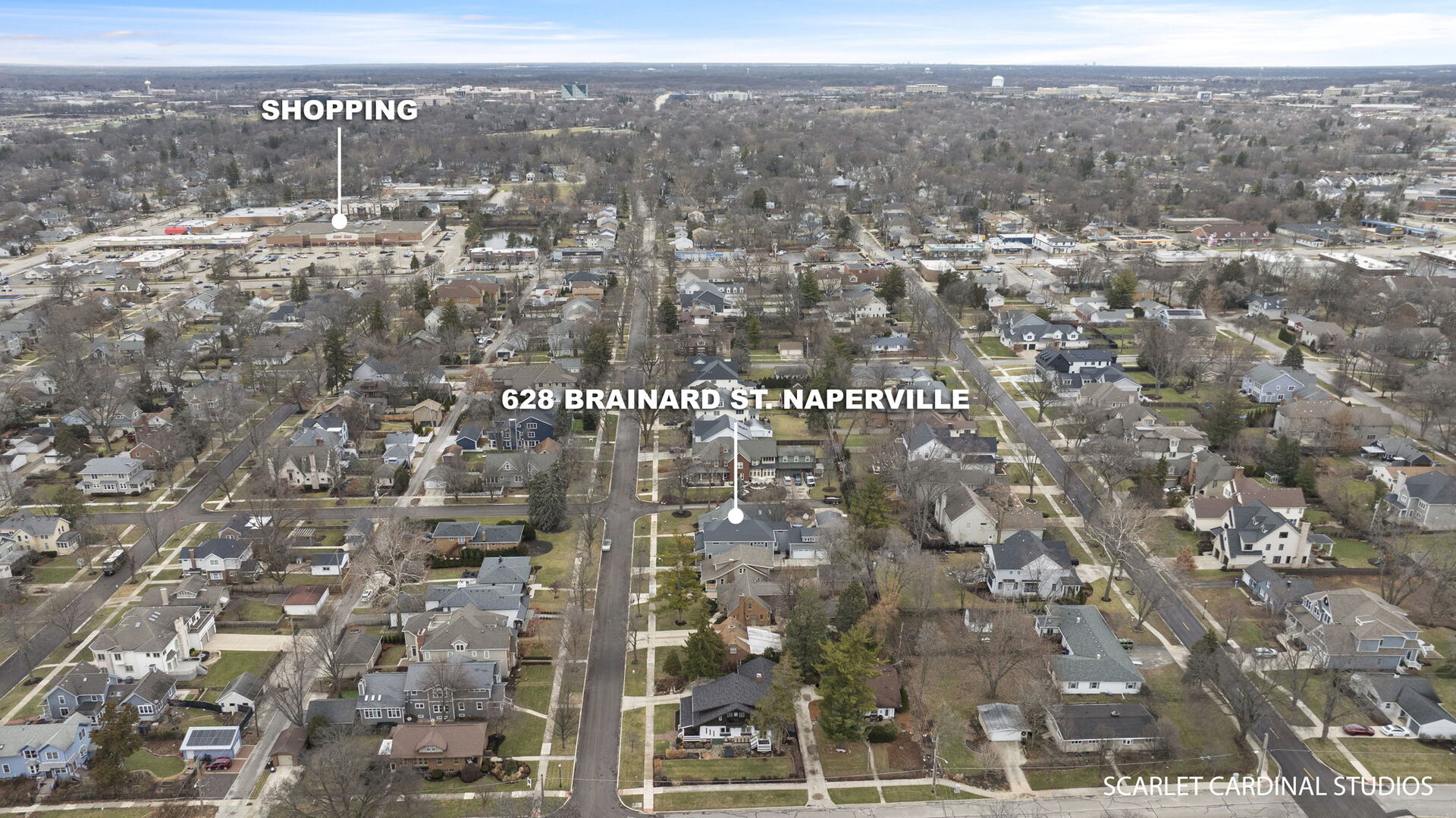 628 North Brainard Street Naperville, IL 60563 - Photo 8 of 8 a view of a city