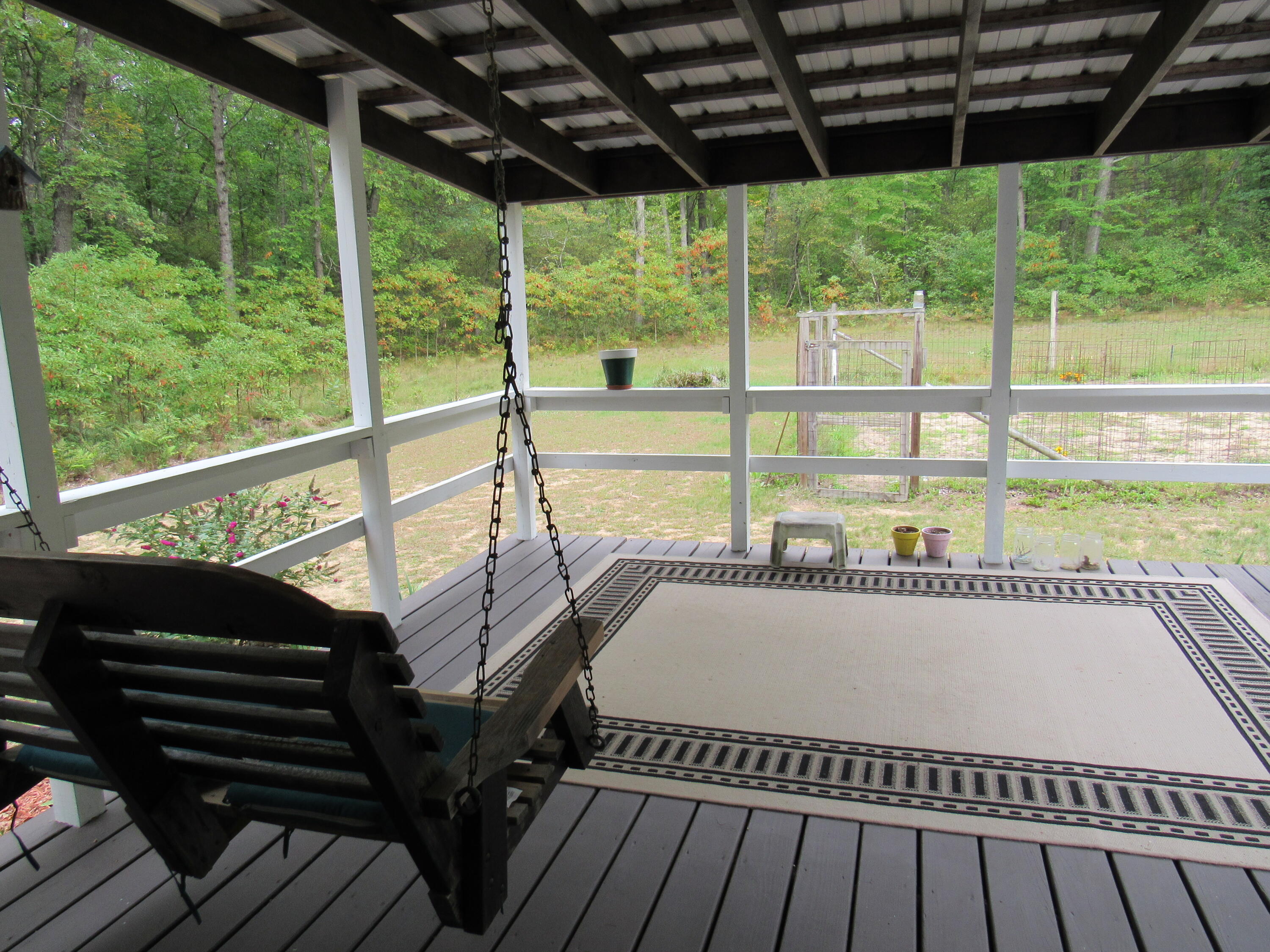 11412 Harris Road Montague, MI 49437 - Photo 7 of 43 Covered Deck