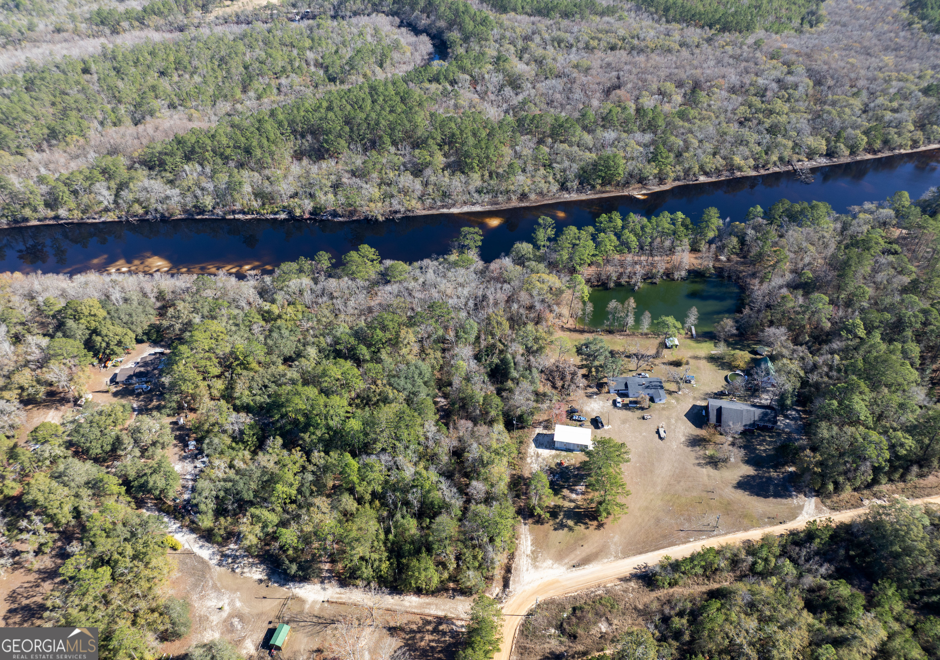 a view of a lake from a balcony