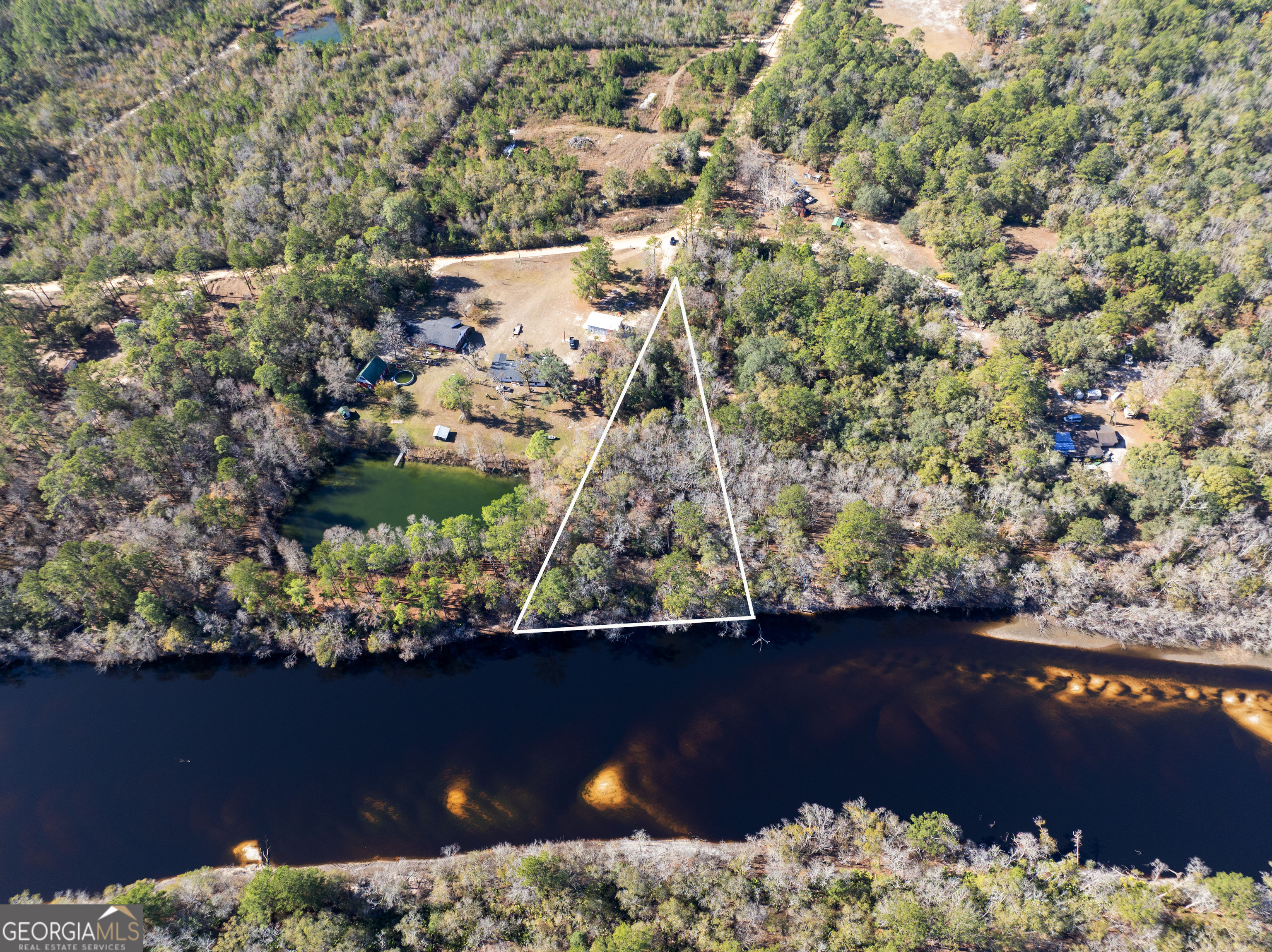 0 Stephen Park Road Nahunta, GA 31553 - Photo 3 of 8 an aerial view of a house