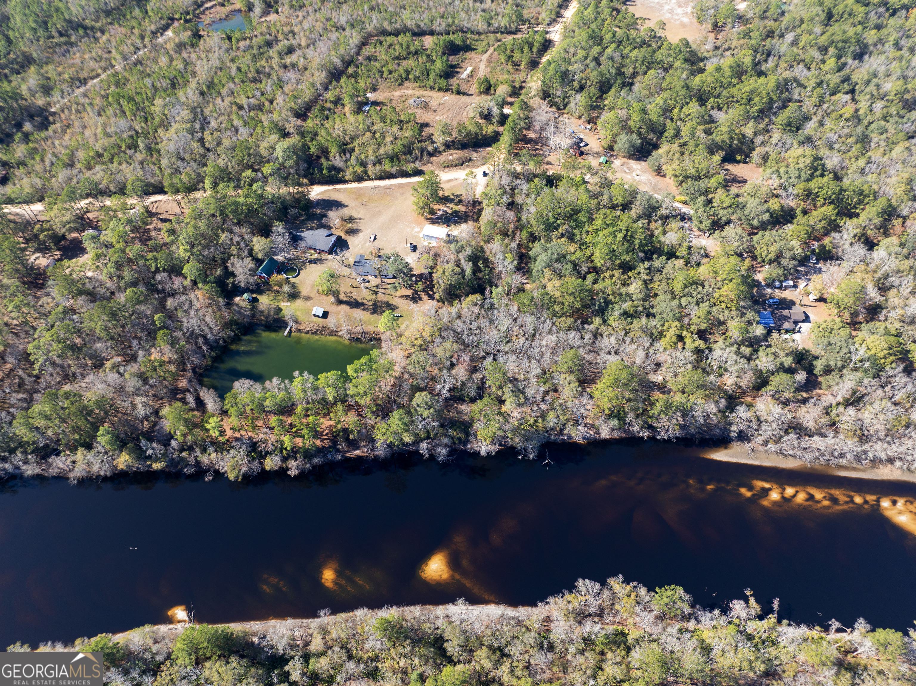 0 Stephen Park Road Nahunta, GA 31553 - Photo 4 of 8 an aerial view of a house