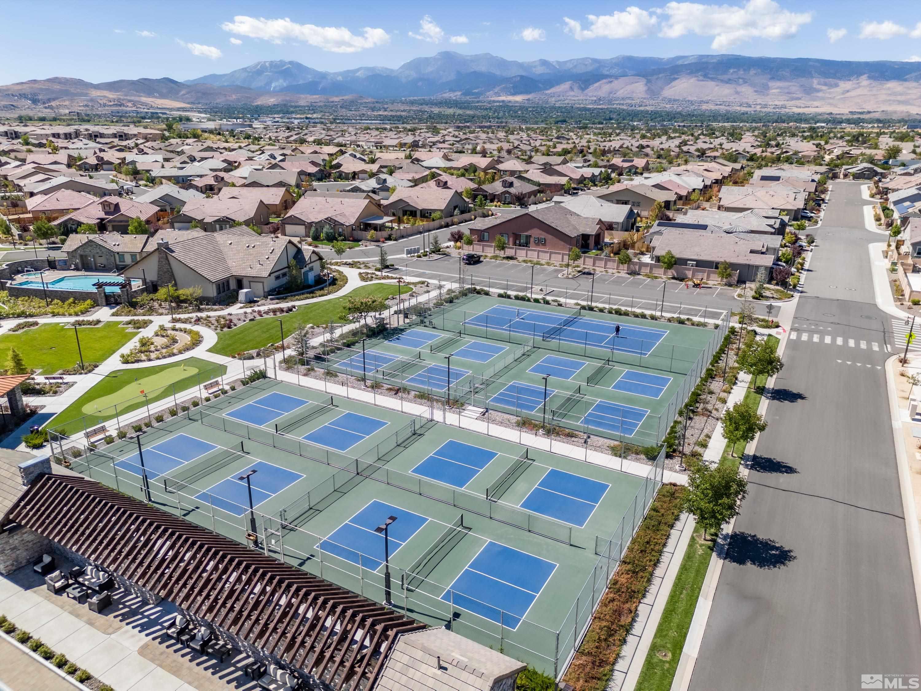 9940 Bernborough Drive Reno, NV 89521 - Photo 30 of 40 an aerial view of a house with a ocean view