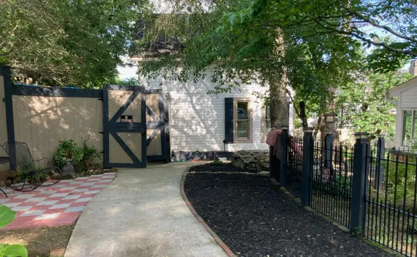 a room with storage and utility