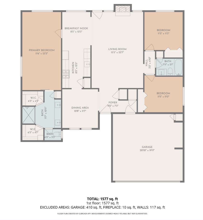4504 Tamarack Trail Austin, TX 78727 - Photo 38 of 38 Floorplan