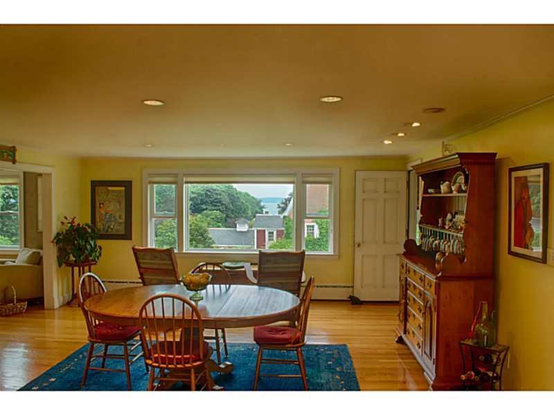 8 Sea Cove Road Cumberland Foreside, ME 04110 - Photo 6 of 17 Living Room. Dining area has a large...
