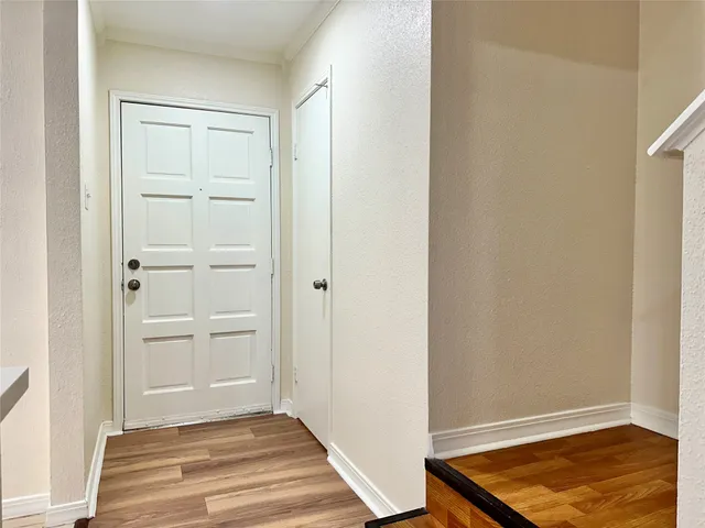 a view of empty room