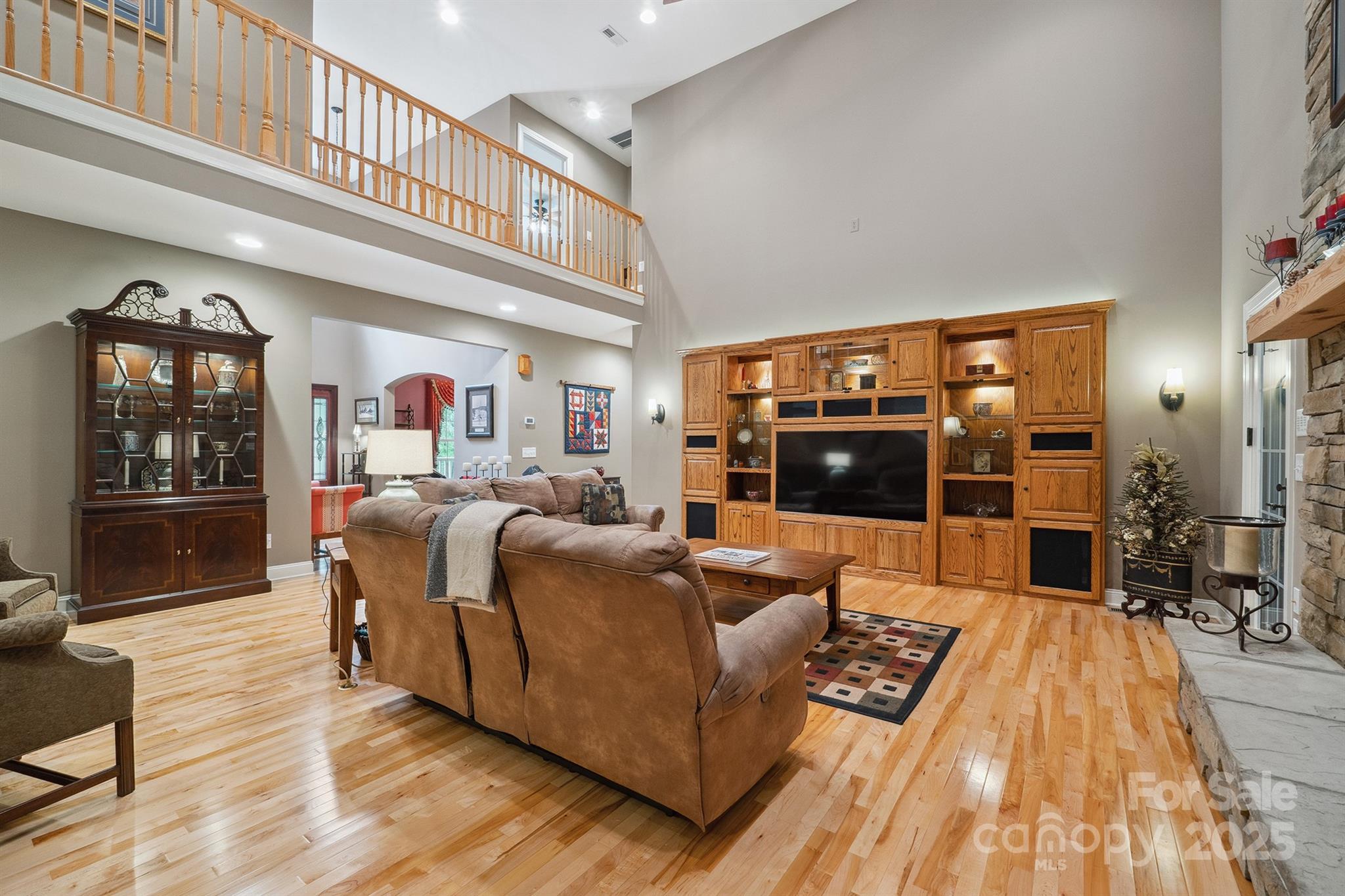 270 North Street Salisbury, NC 28147 - Photo 14 of 48 a living room with furniture and a flat screen tv