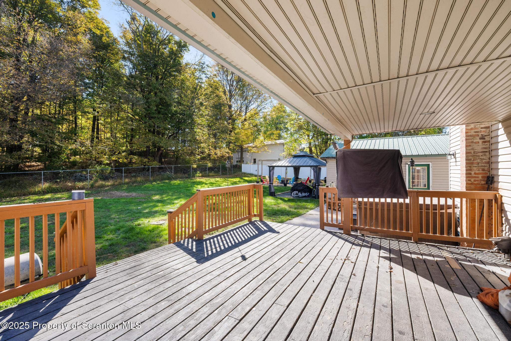 22 Creamery Road Tunkhannock, PA 18657 - Photo 27 of 39 a garden view with a seating space