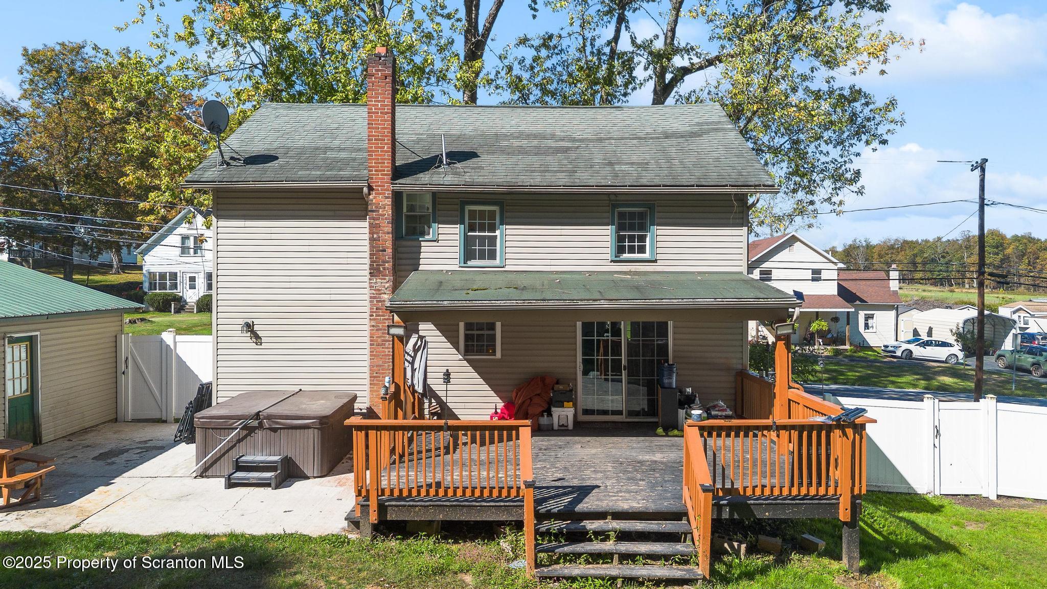 22 Creamery Road Tunkhannock, PA 18657 - Photo 32 of 39 front view of house with a patio