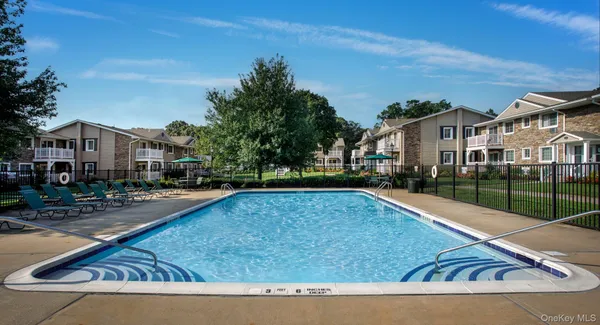 a view of outdoor space yard and swimming pool