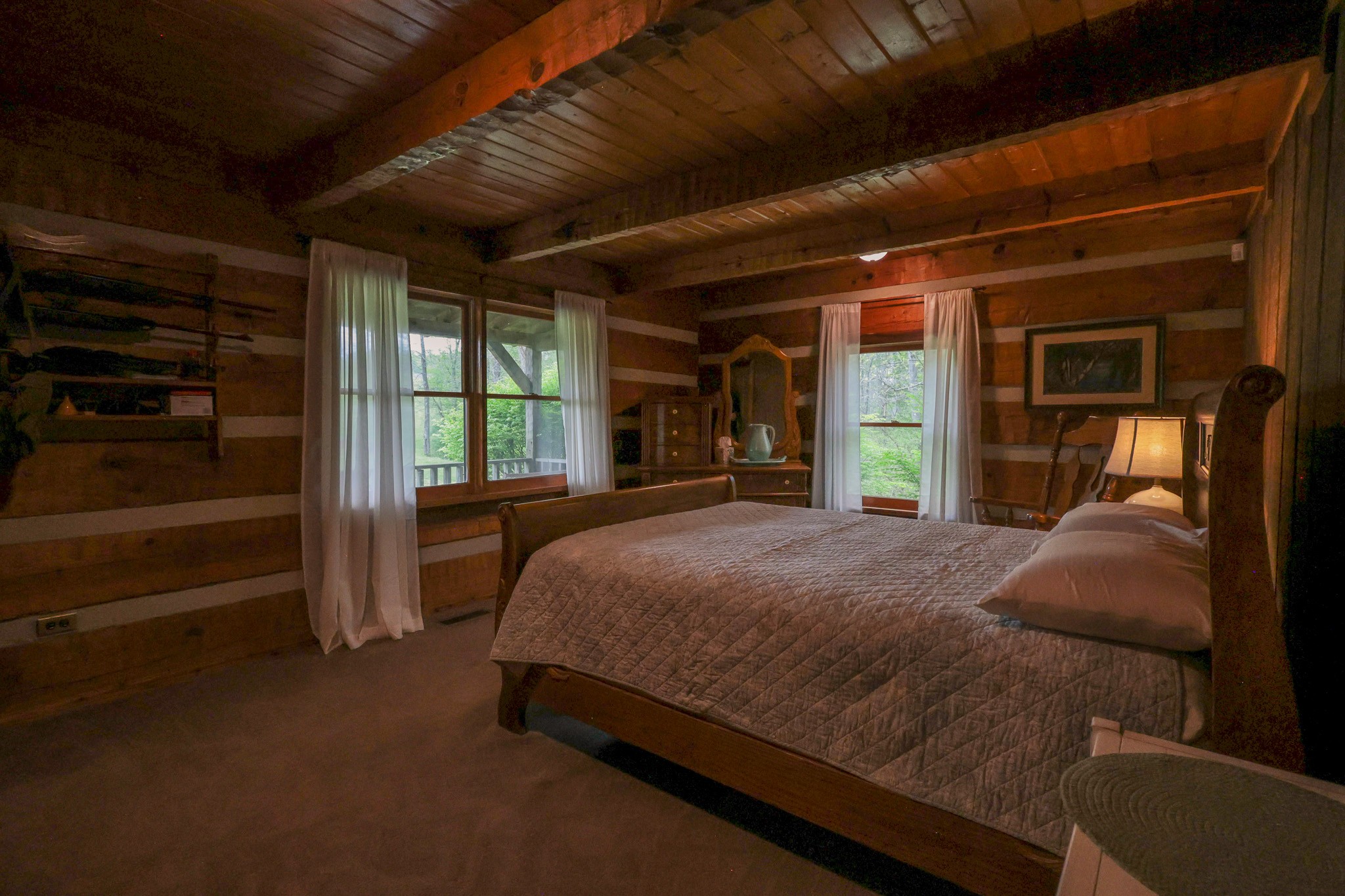 1854 Catoosa Road Wartburg, TN 37887 - Photo 64 of 100 a bed sitting in a spacious bedroom next to a window