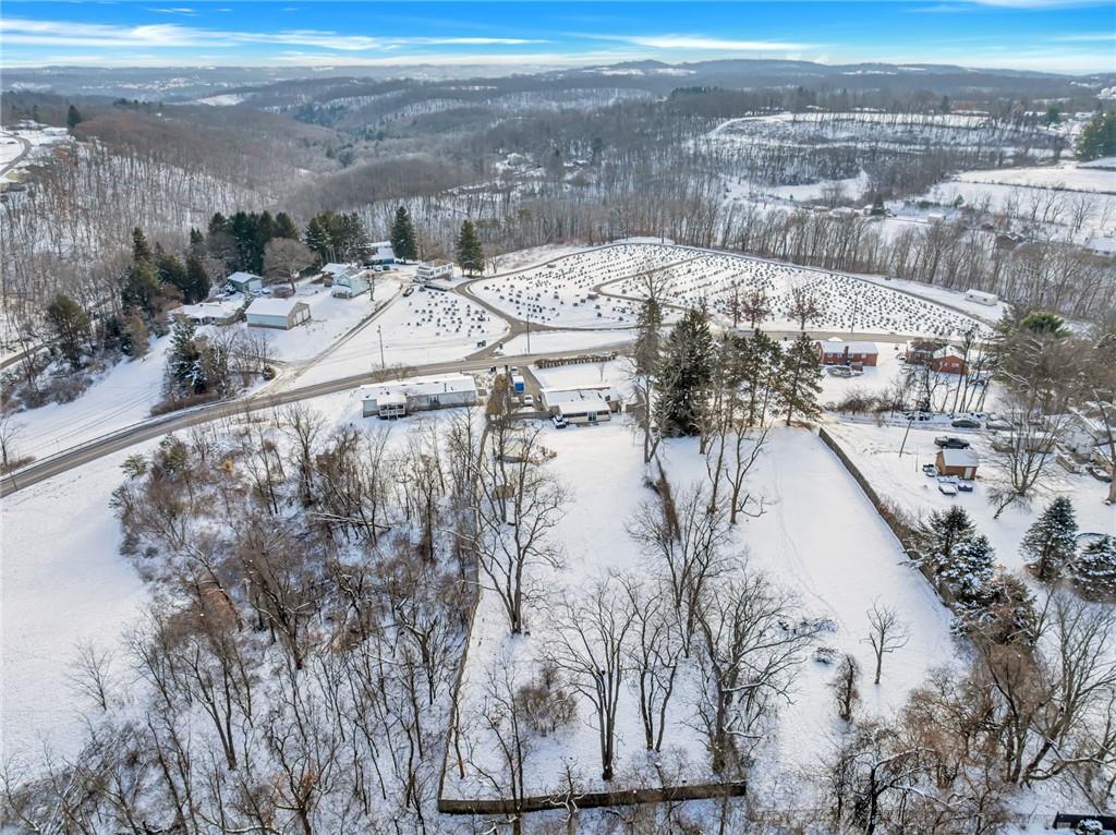 1281 Chapel Road Monaca, PA 15061 - Photo 32 of 34 Drone - Backyard