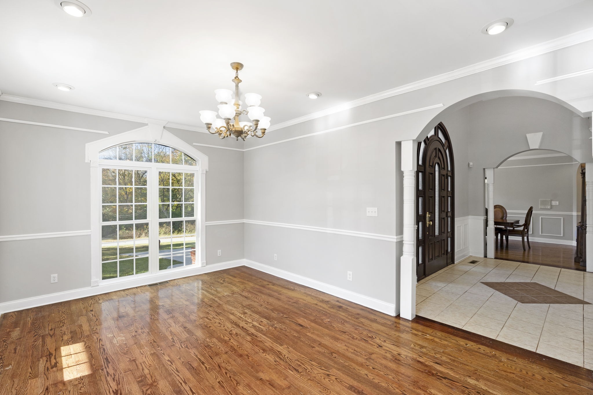265 Dorris Road Portland, TN 37148 - Photo 14 of 37 a view of empty room with wooden floor and fan