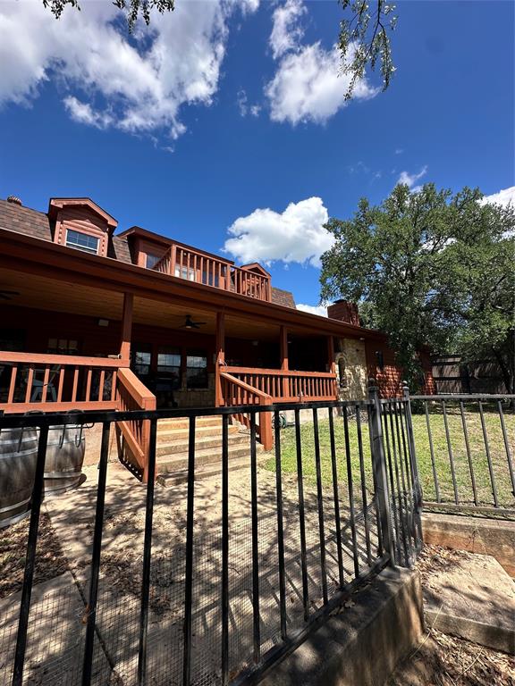 572 Oak Point Drive May, TX 76857 - Photo 36 of 36 View of front of property featuring ceiling fan
