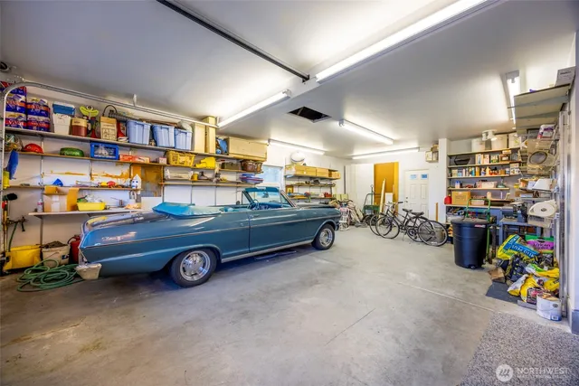 a front view of a house with a ocean view