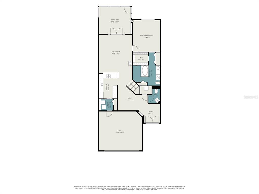 7411 Wimpole Drive New Port Richey, FL 34655 - Photo 20 of 21 a picture of floor plan