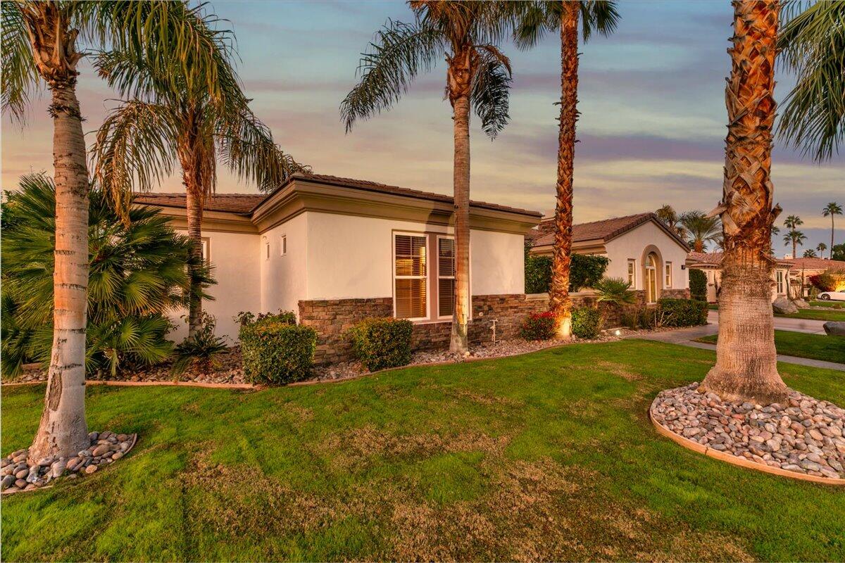 50 Toscana Way East Rancho Mirage, CA 92270 - Photo 5 of 87 006-Front of Home at Twilight