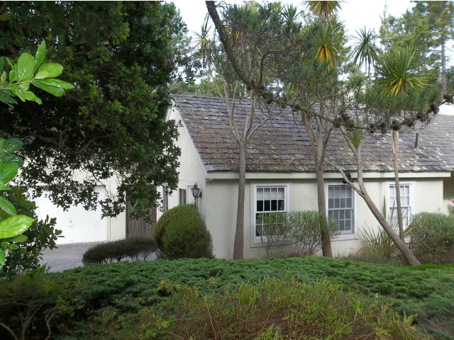 3132 Spruance Road Pebble Beach, CA 93953 - Photo 11 of 25 a view of a house with a backyard