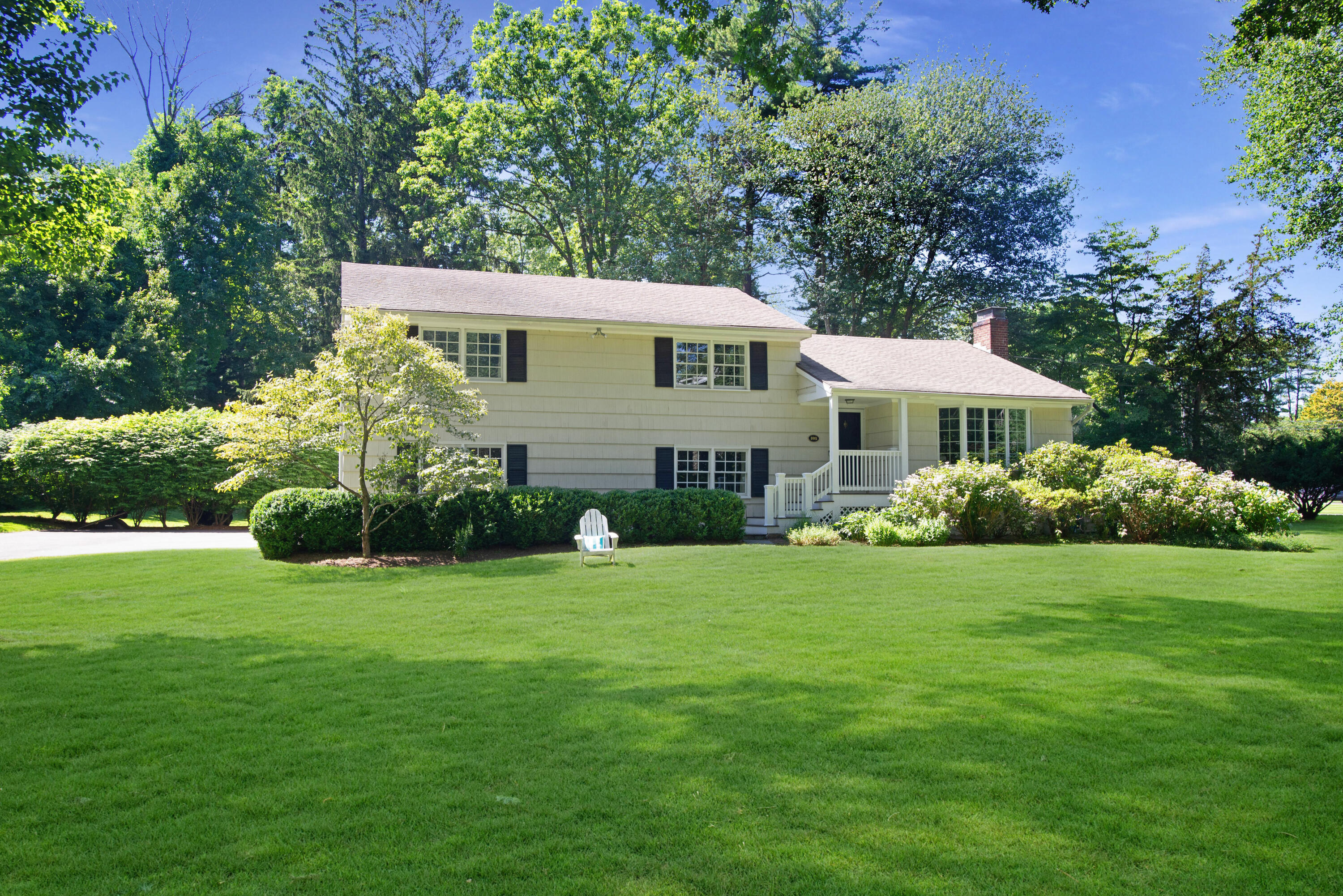 108 Gerdes Road New Canaan, CT 06840 - Photo 27 of 27 108GerdesExterior_adjust