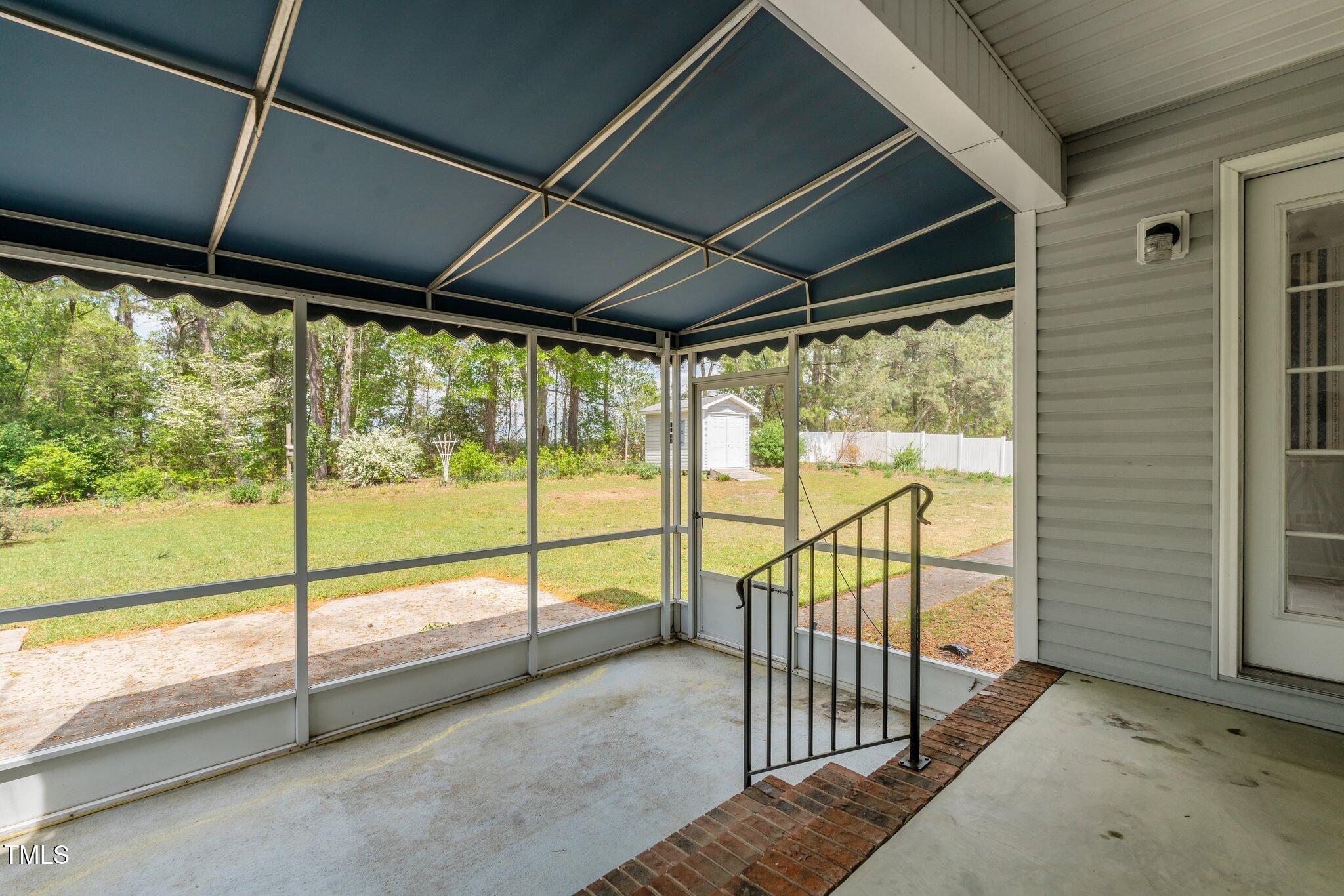 664 Marler Road Benson, NC 27504 - Photo 40 of 47 a view of a porch