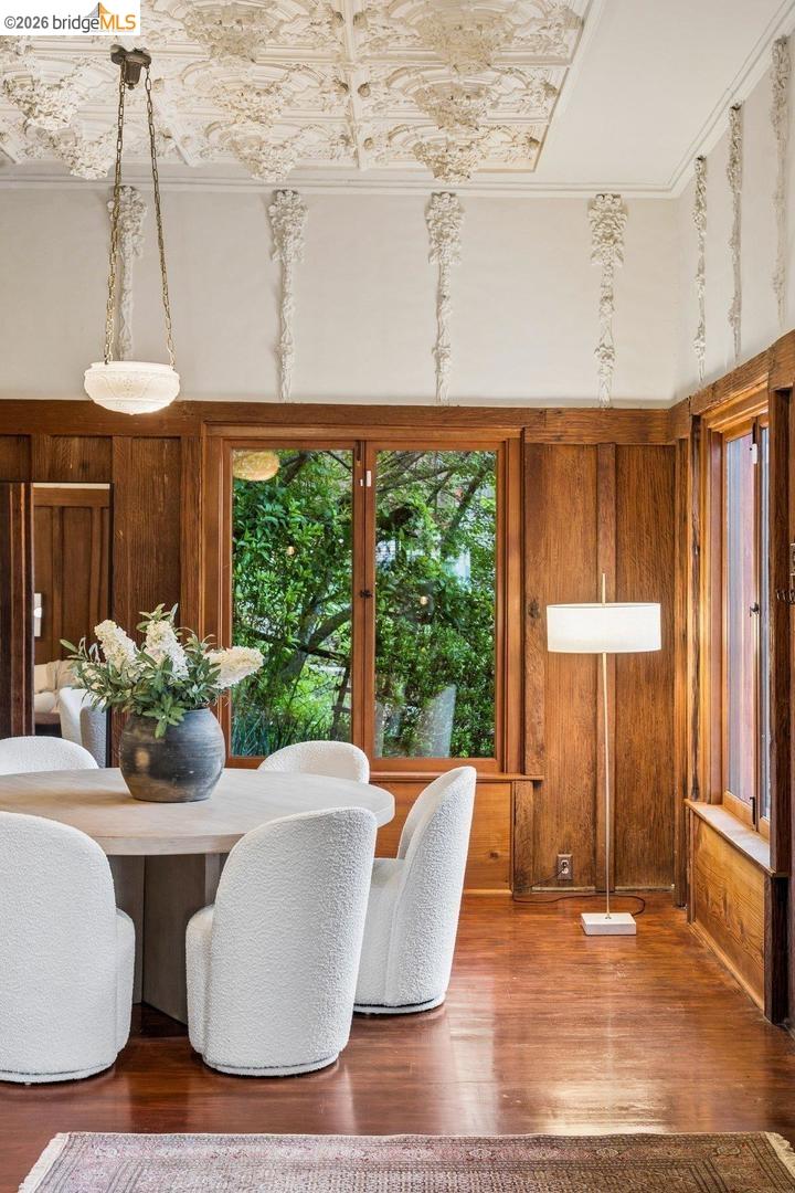 1049 Keith Avenue Berkeley, CA 94708 - Photo 22 of 79 a view of a dining room with furniture window and outside view