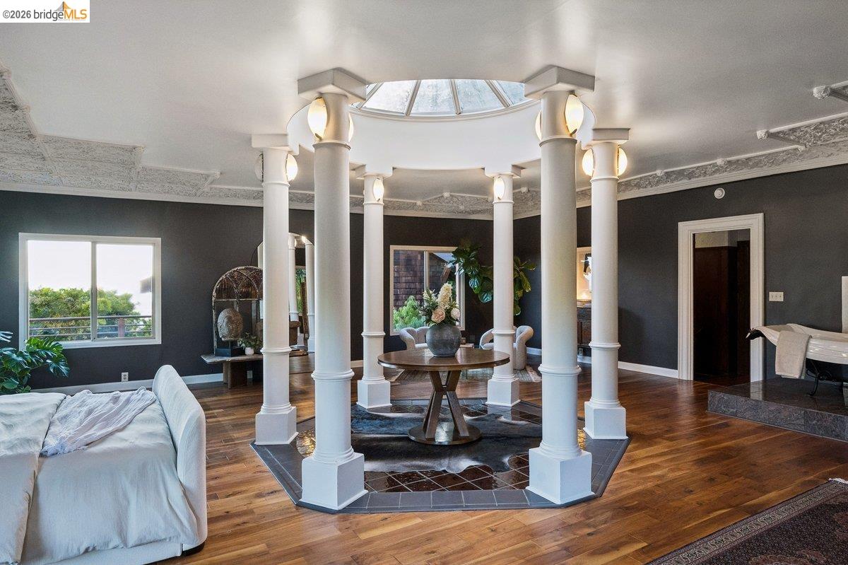 1049 Keith Avenue Berkeley, CA 94708 - Photo 34 of 79 a living room with furniture and a chandelier