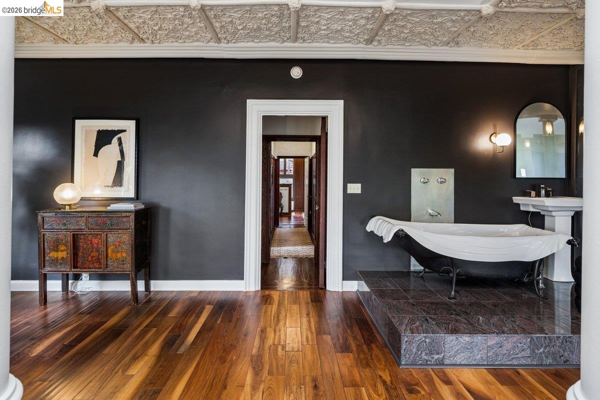 1049 Keith Avenue Berkeley, CA 94708 - Photo 39 of 79 a view of a livingroom with furniture wooden floor and a fireplace