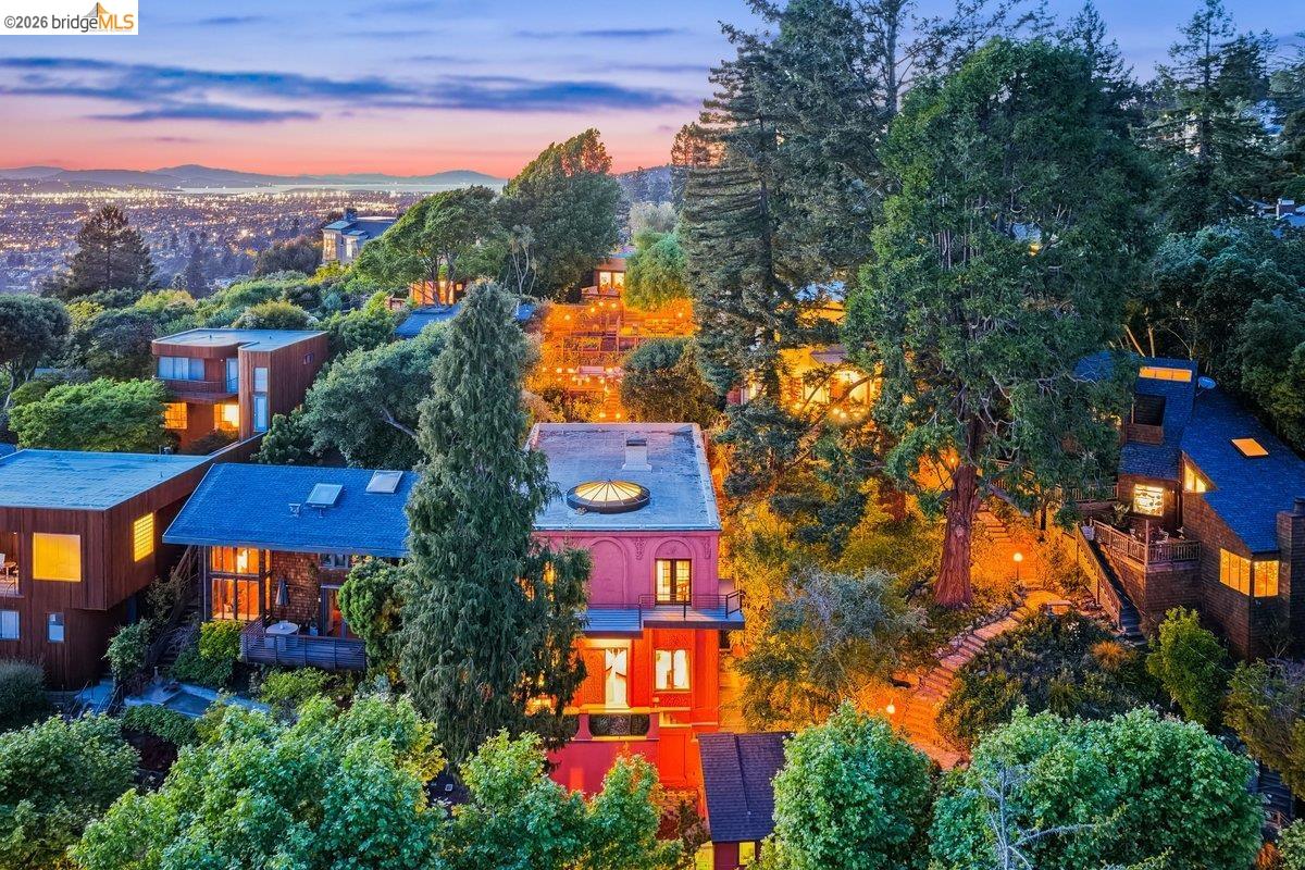 1049 Keith Avenue Berkeley, CA 94708 - Photo 67 of 79 an aerial view of residential houses with outdoor space and street view