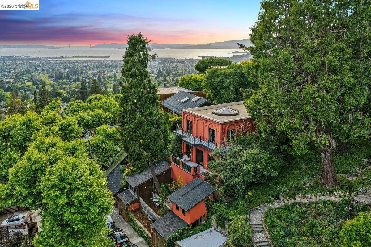1049 Keith Avenue Berkeley, CA 94708 - Photo 68 of 79 an aerial view of a house with a yard