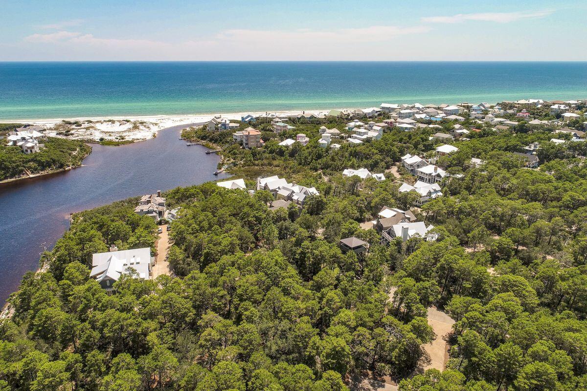 8-9 Sinclair Lane Santa Rosa Beach, FL 32459 - Photo 17 of 21 an aerial view of ocean and residential houses with outdoor space