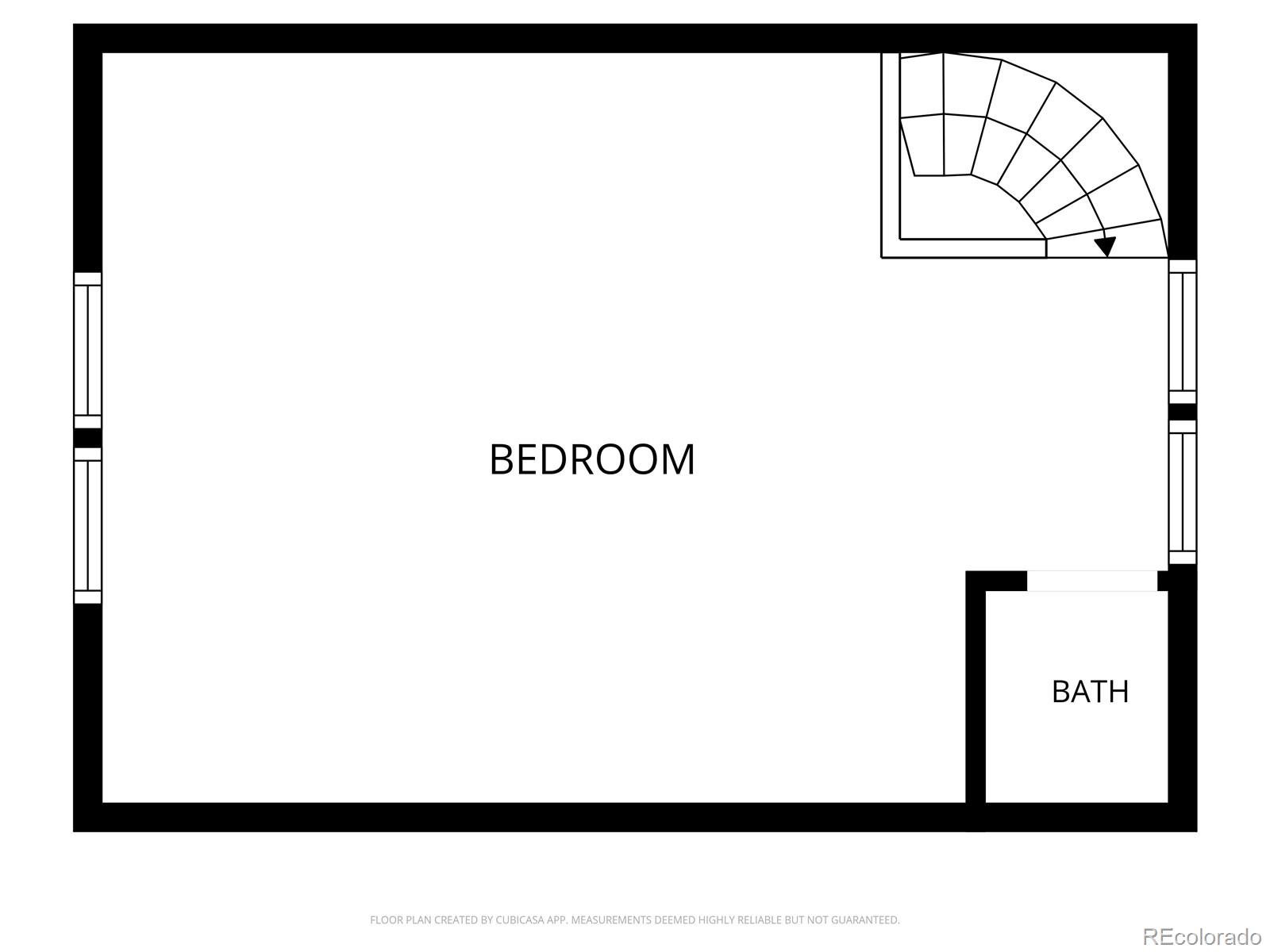 327 Vasquez Road, Unit E1 Winter Park, CO 80482 - Photo 43 of 43 a black and white photo of a floor