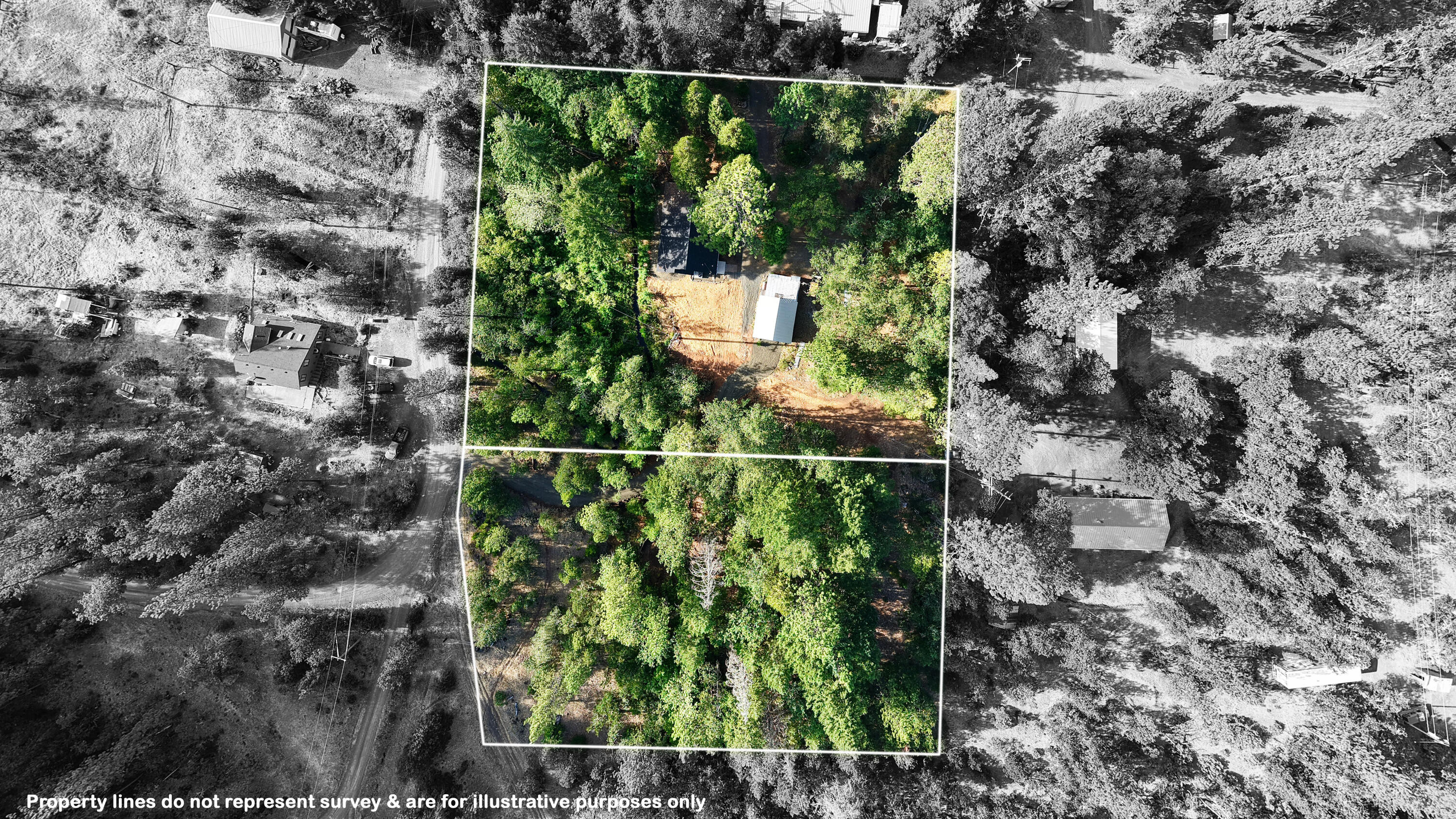 769 Mather Road Prospect, OR 97536 - Photo 45 of 70 Property lines are approx. and for illustrative purposes only.