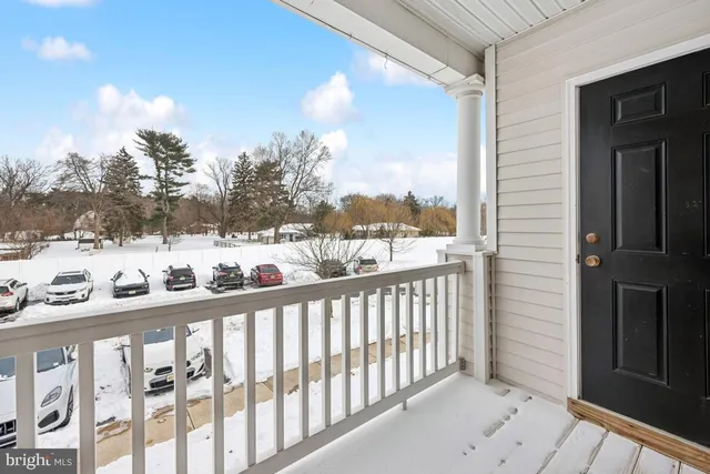 a city view from a balcony
