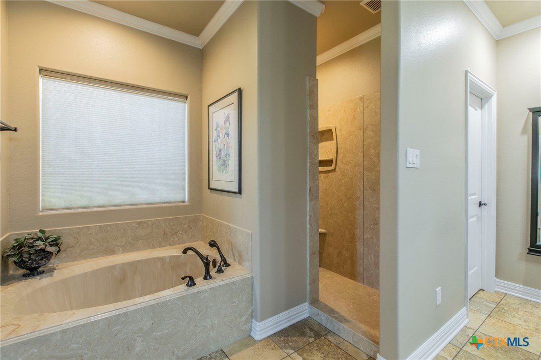 1735 Alta Vista Loop Temple, TX 76502 - Photo 18 of 41 Garden Tub - walk in shower