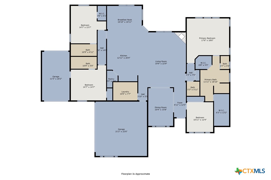 1735 Alta Vista Loop Temple, TX 76502 - Photo 41 of 41 Floor Plan